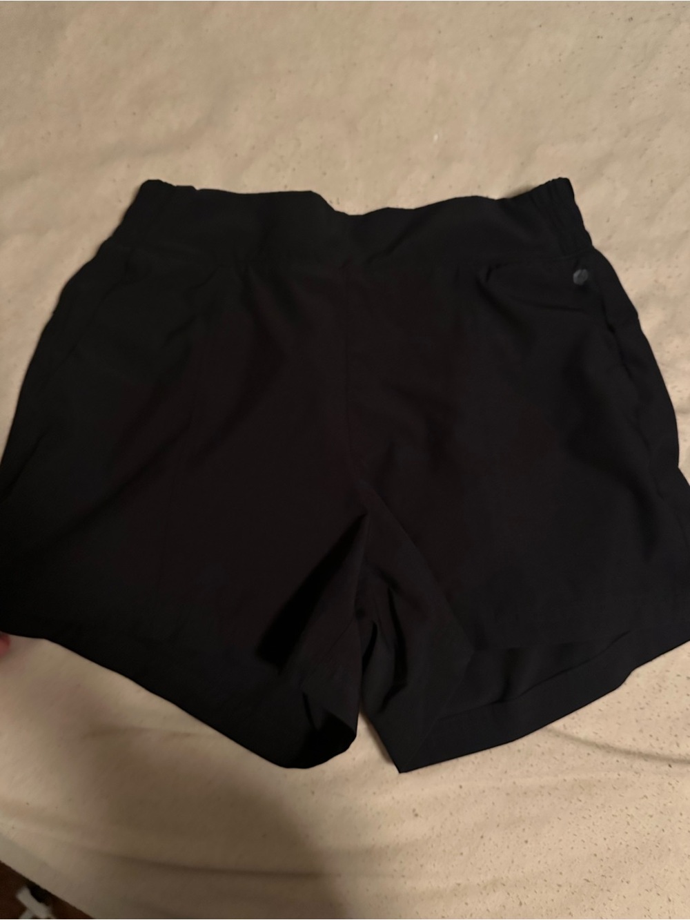 Women's Black Stretch Pull-On Shorts